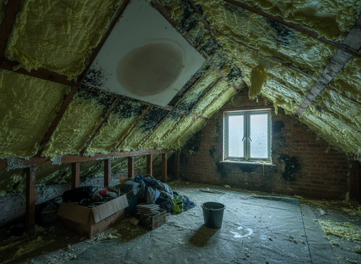 Why Spray Foam Causes Damp Problems In South London Lofts