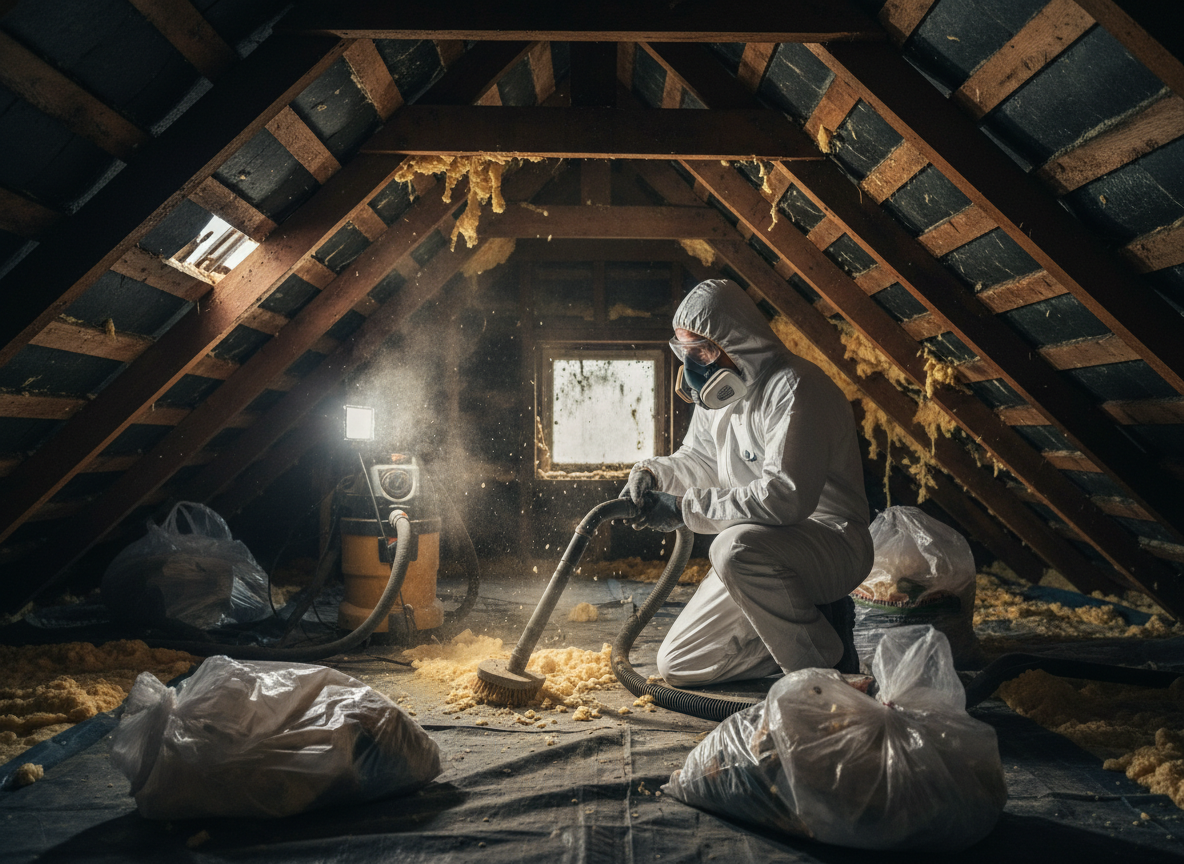 Attic Spray Foam Removal in Croydon, Greater London