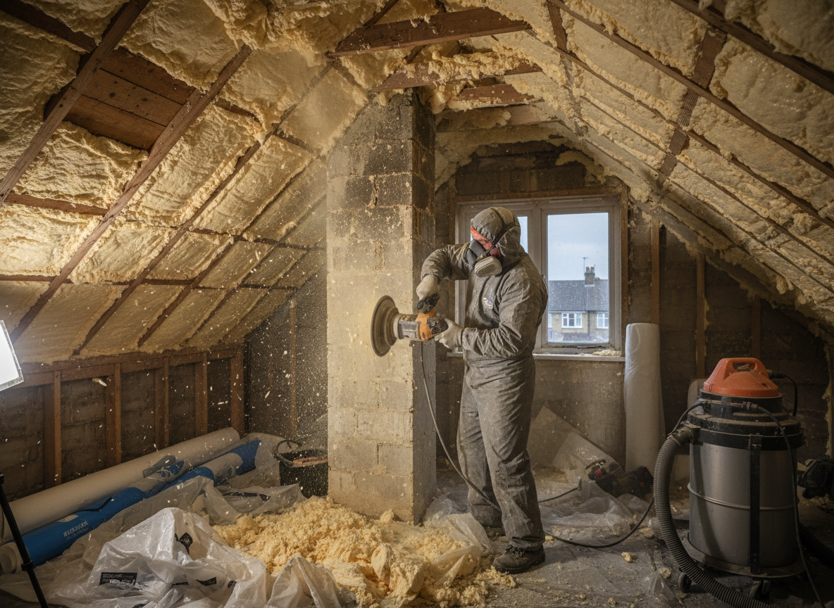 Spray Foam Removal in Mitcham, Greater London CR4